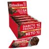 Fit bakes 64 Calories Mini Hazelnut Chocolate Bars (12x19g) Diabetic Chocolate Keto Snack, 1 Net Carb Low Sugar Crunch Cake, Diabetic Sweets Biscuits, Low Calorie Snack, No Added Sugar, FitBakes view 1