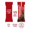 Fit bakes 64 Calories Mini Hazelnut Chocolate Bars (12x19g) Diabetic Chocolate Keto Snack, 1 Net Carb Low Sugar Crunch Cake, Diabetic Sweets Biscuits, Low Calorie Snack, No Added Sugar, FitBakes view 4