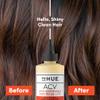 dpHUE Apple Cider Vinegar Hair Rinse Lite, 8.5 oz - Shampoo Alternative, Scalp Cleanser & Post Workout Rinse - Wont Weigh Fine Hair Down - Removes Buildup & Sweat view 3