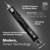 Aquasonic Black Series PRO Ultra Whitening Toothbrush w UV Sanitizing Base 4 Modes & Smart Timers UV Sanitizing & Charging Travel Case Electric Tooth Brush 6 Proflex Brush Heads view 2