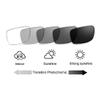 CAOXN Progressive Multifocal Photochromic Reading Glasses, UV400 Anti-Ultraviolet Polarized Sunglasses Diopter +1.0 To +3.0 Sunglasses,Black,+1.00 view 4