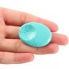1pcs 30x40mm Natural Worry Stone Thumb Massage Gemstones Crystals 7 Chakra Treatment Spiritual Therapy Minerales-Turquoise_8x40x30mm view 1