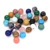 18mm Natural Stone Beads Crystals Chakra Ball Round Sphere For Jewelry Making Bulk Gemstone Accessories 1PC-Cherry Quartz view 4