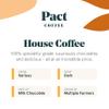 Pact House Coffee, 1kg, Medium Grind, Dark & Rich Roast, Ethically Sourced, Freshly Roasted, Ground Coffee view 2