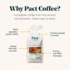 Pact House Espresso, 1kg, Fine Grind, Dark Roast, Ethically Sourced, Freshly Roasted, Ground Coffee view 4