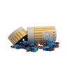 200g White Cardboard Tube of Walkers Salted Caramel Toffee view 2