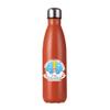 Personalised Best Teacher In This Universe Thank you Gift, Teacher Appreciation, End of School Year,Retirement 500 ML-17 OZ Double Walled Insulated Stainless Steel Cola Bottle. (Orange) view 1