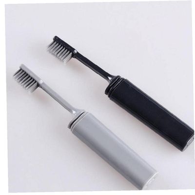 Ruluti Foldable Travel Toothbrushes Portable Travel Camping Soft Bristle Toothbrush Oral Care Can Be Used for Sensitive Gums