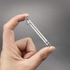 4 Reusable Titanium Toothpicks with Protective Holder - Mini Metal and Stainless Steel Portable Set for Household and Outdoor Use (2 Long & 2 Short, Black) view 4