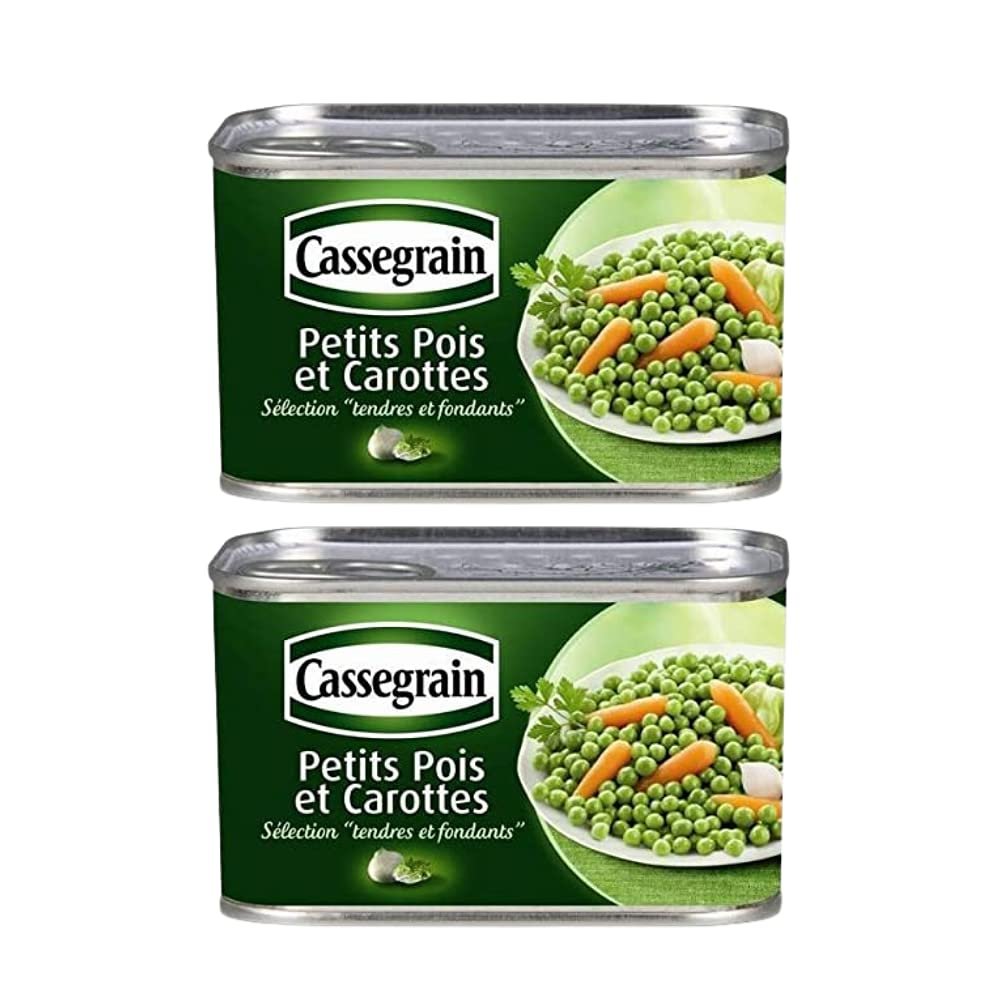 Cassegrain Peas & Carrots 400g x 2 Tins
