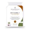 Epi-Flora 7 | 7 Strain Immunity Supporting Formula + Inulin Prebiotic Chicory Root for Gut Health | UK Made Active 7 Billion CFU | 60 Delayed Release Vegan Capsules 2 Month Supply view 1