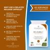 Epi-Flora 7 | 7 Strain Immunity Supporting Formula + Inulin Prebiotic Chicory Root for Gut Health | UK Made Active 7 Billion CFU | 60 Delayed Release Vegan Capsules 2 Month Supply view 3
