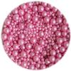 Sprinkles & Toppers Ltd Pink Shimmer Pearls Mix Sprinkles Cupcake / Cake Decorations 100g view 1