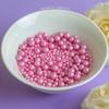 Sprinkles & Toppers Ltd Pink Shimmer Pearls Mix Sprinkles Cupcake / Cake Decorations 100g view 3
