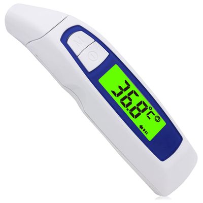 MediGenix Ear & Forehead Thermometer - 2-in-1 Design to measure Body and Object Temperature