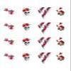 16 Skull Red Rose Gothic Large Bunting Flag Edible Icing Sheet Cake Toppers Decorations - Halloween view 2