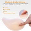 DFGGE One Piece Side Self-Adhesive Silicone Breast Forms for Transgender Crossdresser Fake Boobs Women Mastectomy Prosthesis Concave Bra Pad Chest Improvement,Left Side Only,CupC :300g view 3