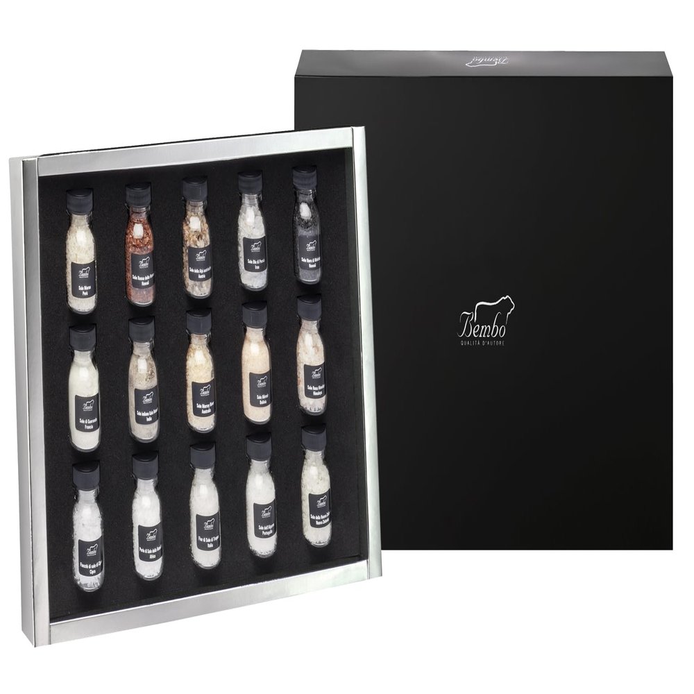 Salt - Great Tasting - Gift Assortment Box 15 Salts From The World