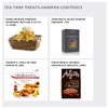 Luxury Tea & Biscuits Gift Set - Afternoon Tea Hamper with Dark Chocolate Ginger Biscuits, Strawberry Preserve, Fruit Cake - Luxury Coffee Gifts, from Regency Hampers view 3