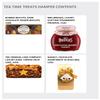 Luxury Tea & Biscuits Gift Set - Afternoon Tea Hamper with Dark Chocolate Ginger Biscuits, Strawberry Preserve, Fruit Cake - Luxury Coffee Gifts, from Regency Hampers view 4