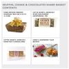 Luxury Muffin Hamper - Luxury Food Gift Basket with Flapjacks, Shortbreads, Tulip Muffins, Chocolate Bars - Sweet Gift Basket for Families, Couples, from Regency Hampers view 3