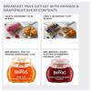 Premium Breakfast Gift Basket - Brunch Gift Set with Orange and Grapefruit Juices, Croissants, Muesli, Preserves  Luxury Breakfast Hampers for Him and Her, from Regency Hampers view 4