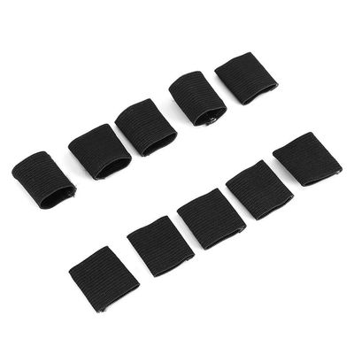 10 PcsFinger Sleeves Thumb Braces Finger Protector Sleeve Support Basketball Sports Aid Arthritis Band Wraps Finger Sleeves