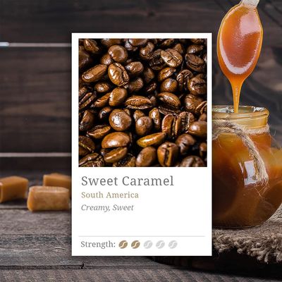 Fuji - Flavoured Coffee - Sweet Caramel - Whole Bean - 250g (15 Cups)
