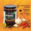 Aftrad Village Kitchen Vegan Shito - Ghanaian Chilli Sauce with Coconut & Mushroom Bites - Authentic Spicy Condiment for Dips, Spreads & Sauces - Traditional West African Flavour | (Hot, 240g) view 2
