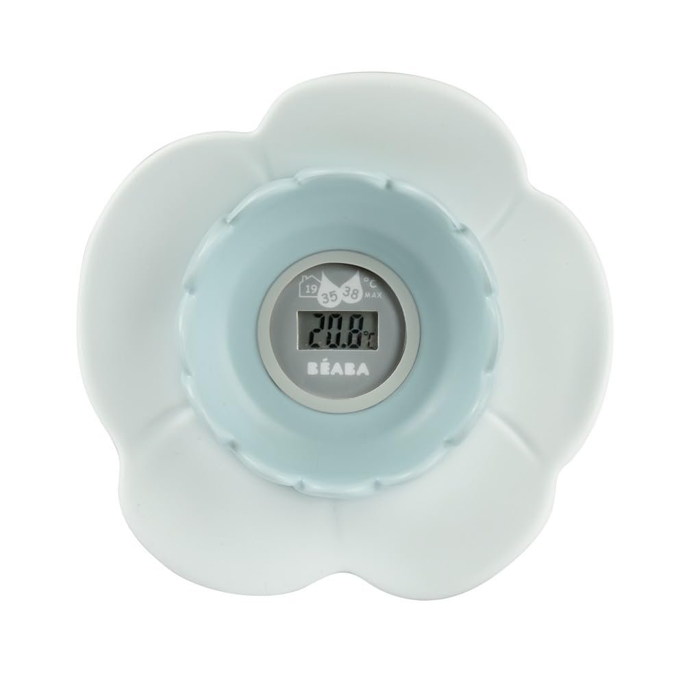 Baba Lotus Multi-Functional Digital Thermometer - Green Blue