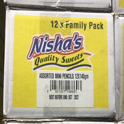 Assorted Mini Pencils Box