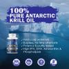Dr. JOEL'S MOM NUTRIX Antarctic Krill Oil Supplement - 150 Softgels - High Absorption EPA, DHA, Astaxanthin & Phospholipid - No Fishy Aftertaste Like Fish Oil - Made in USA view 3