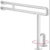 MTYLX Safety Handrails, Barrier-Free Safety Bathroom Handrails, Safety Support Bars, Non-Slip Support Handrails for The Disabled, Suitable for Hotels, Corridors, Bathrooms, Stairwells,White,60Cm*70Cm view 1