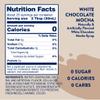Jordan's Skinny Mixes White Chocolate Mocha Syrup | Zero Calories, Zero Sugar, Zero Carbs | Jordan's Skinny Syrups for Coffee, Tea, Lattes | 1 Bottle (750 mL) view 2
