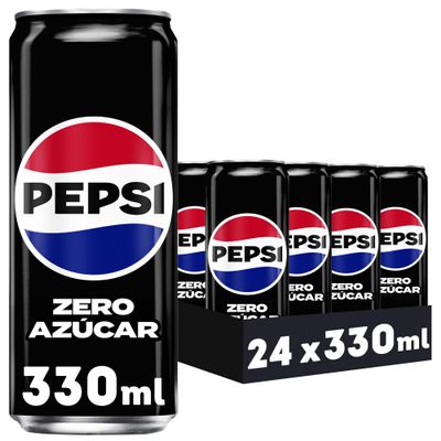 Pepsi MAX Zero Sugar Glue Cooling Box 330 ml x 24