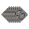 DII Halloween Basics Collection Tabletop, Napkin Set, 20x20, Graveyard Damask 6 Piece view 1