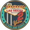 Las Vegas Recovery AA chip Available in years 1-50 Sober Medallion for 12 Step Programs (Year 2) view 1