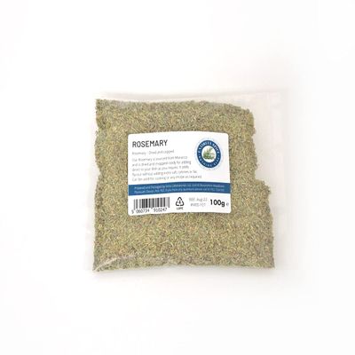 Chopped Dried Rosemary 100g - Selected Premium Food Grade