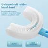 All Rounded Children U Shape Toothbrush, 360 Oral Tooth Cleaning Toothbrush for Childrens Ages 6 to 12 Years Old (Pink, 2~6 Years Old) view 4