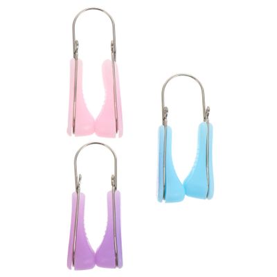 minkissy 3pcs Nose Clip Nose Beauty up Clip Nose Corrector Clip Tool Nose Shaper Lifter Clips Nose Slimming Clip Nose Slimming Device Silica Gel Miss Nose Pads Painless