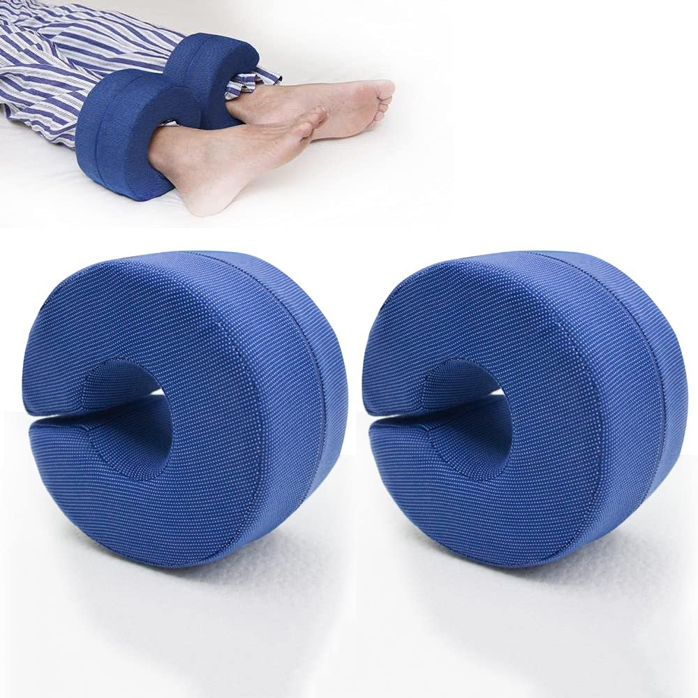 YNHUIOA Foot Support Pillow - 1 Pair Leg Elevation Pillow for Leg Rest,Pressure Sores,Heel Ulcer & Foot Pressure Relief