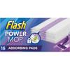 Power Mop Refills with 16 Pads Floor Cleaning Absorbing Lock Home Surface Pad Multi-Surface view 1