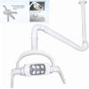 Dental Oral Light Lamp Operating Exam Lamp 6 LED Lens Ceiling-Mounted with Arm view 3
