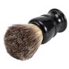 Shaving Brush Portable Hair Shaving Brush Resin Base Shave Brush Shave Brush Beard Brush Hair Shave Brush for Shaving Foam view 4