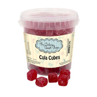 Cola Cubes Sweets Bucket Hard Boiled Sweets