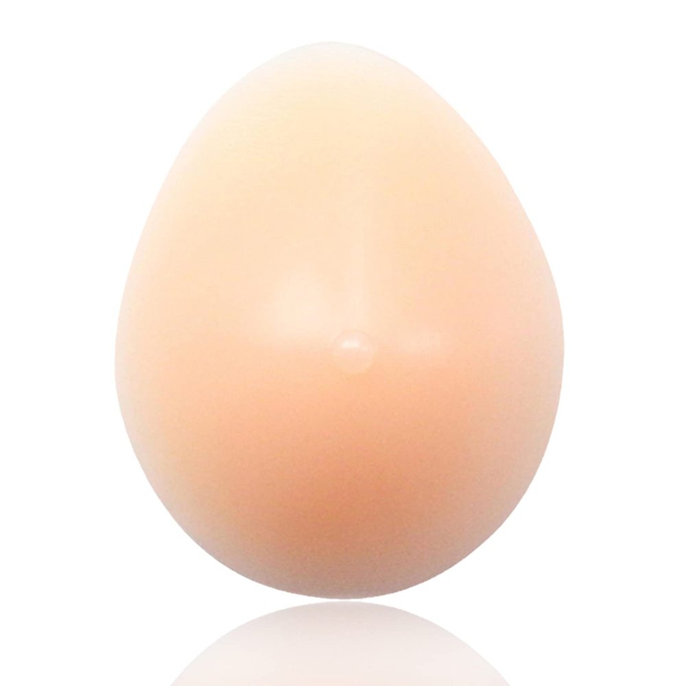 DFGGE A-DD Cup Teardrop Silicone Breast Forms Fake Boobs Concave Bra Enhancer Inserts Crossdresser Mastectomy Prosthesis 1 Piece Pad,C Cup (400g/piece)