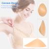 DFGGE A-DD Cup Teardrop Silicone Breast Forms Fake Boobs Concave Bra Enhancer Inserts Crossdresser Mastectomy Prosthesis 1 Piece Pad,C Cup (400g/piece) view 4