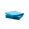 Party Essentials Paper 2-Ply Square Color Napkins, 9.875" x 9.875" Cocktail Beverage, 96-Count, Bright Blue view 1
