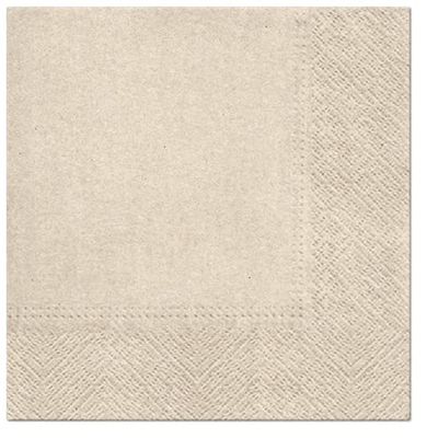 3-Ply Quality Craft ECO Biodegradable Paper Napkins Serviettes 33cm x 33cm (Pack of 20)