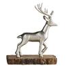 47th & Main Holiday Tabletop Decor, 7.2" Tall, 3D Silver Reindeer view 1